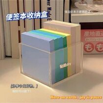 The Japan-based acrylic transparent pen holder then signs this containing box plastic waterproof containing student desktop finishing box (