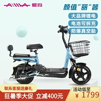 Emma electric car 48V lithium battery new national standard electric bicycle mens and womens universal travel parent-child battery car