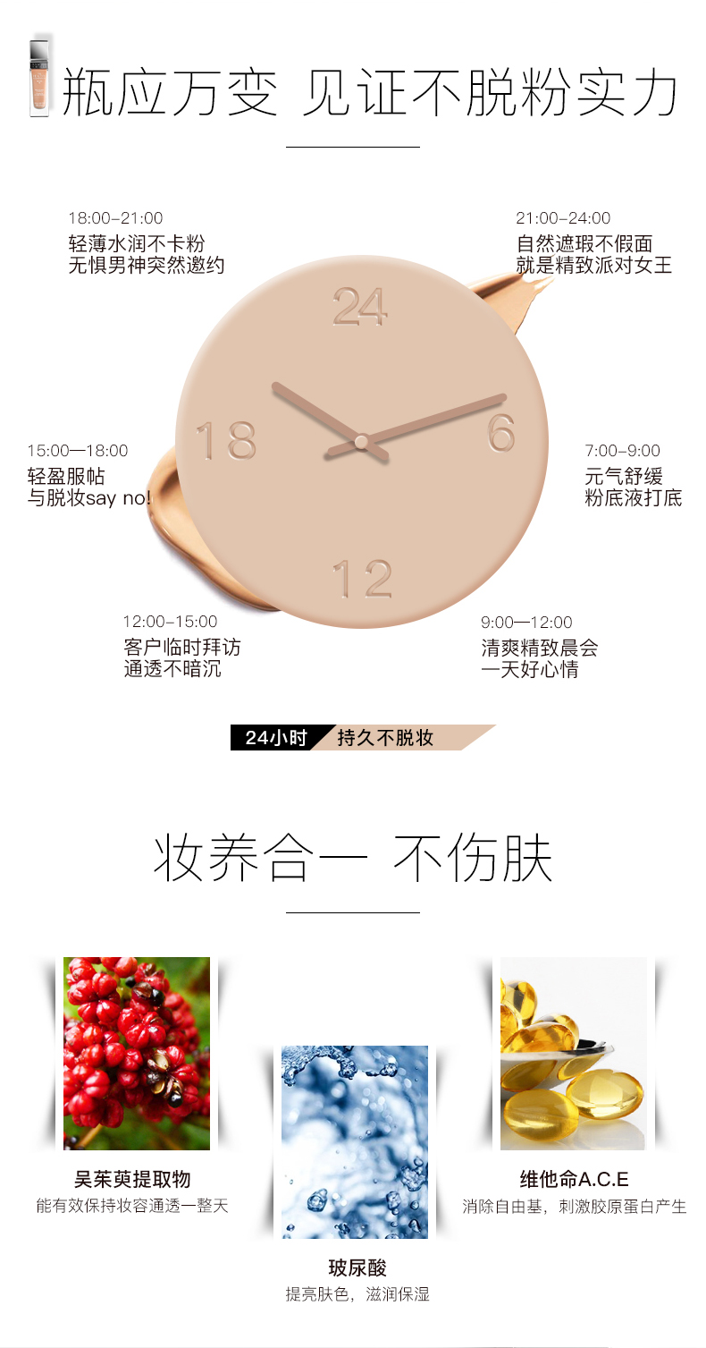 【Tóc kho ngoại quan】 các bác sĩ công thức Kem nền PF làm sáng màu da SPF20 - Nền tảng chất lỏng / Stick Foundation kem nền bb cream