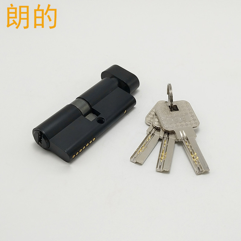 TATA wooden door stainless steel indoor door key drawing green ancient bronze universal with key gold black 70 lock core