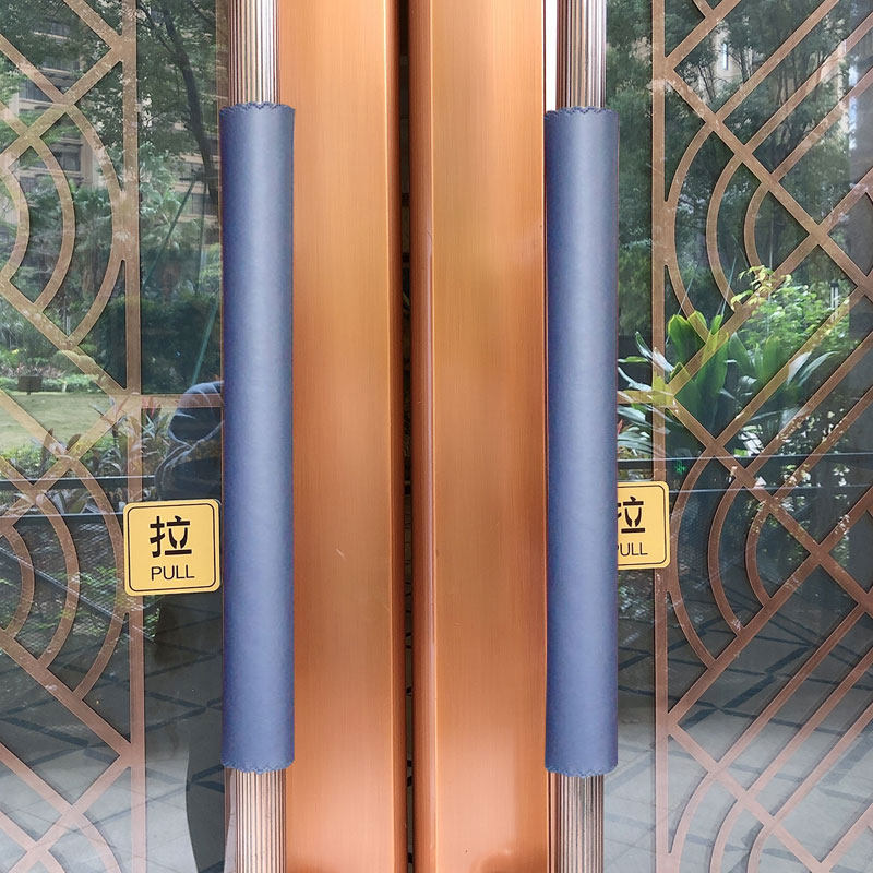 Flip-flop refrigerator door handle sleeve protective sleeve lengthened door handle sleeve Commercial glass door handle sleeve waterproof