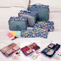 6PCs Set Travel Storage Bag High Capacity Clothes Tidy Pouch