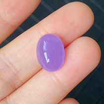 Myanmar Old Pit Ice Species Violet Emerald A Cargo Nude Stone Egg Noodles Men And Womens Withdrawal Face Can Be Studded With Jewelry Original Stone