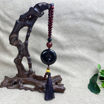 And Tian Yuinku Qingyu Ping An in car Ornament Decoration Hanging Jewelry for hanging jewelry Wenplay jade Jade Handlebar Piece