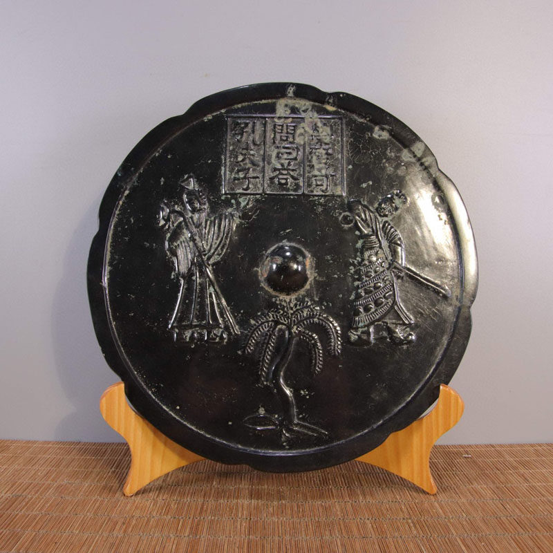 In the Tang Dynasty, the bronze Confucius answered the disciples to ask the mirror antiques and antiques.