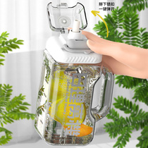 tritan sports water cup large capacity for men and women high appearance ton bucket fitness cup student portable straw kettle