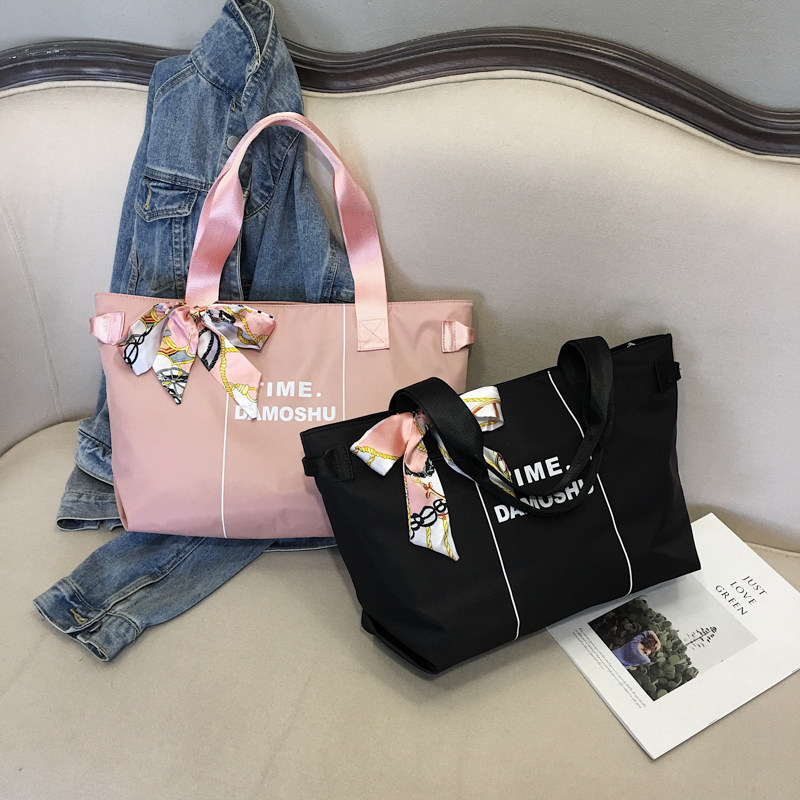 Short trip bag business trip handbag men and women large capacity travel bag luggage bag Waterproof sports fitness bag tide