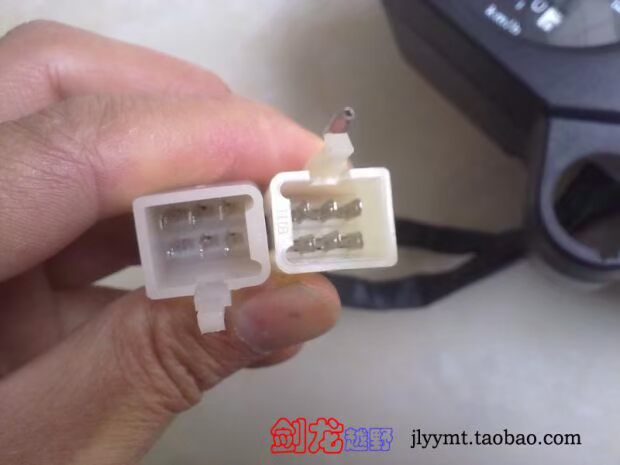Jianlong xuyên quốc gia Jialing bắp cải xe máy ZS125GY - đồng hồ đo xung với bánh răng hiển thị tốc độ số dặm đồng hồ điện tử cho xe wave