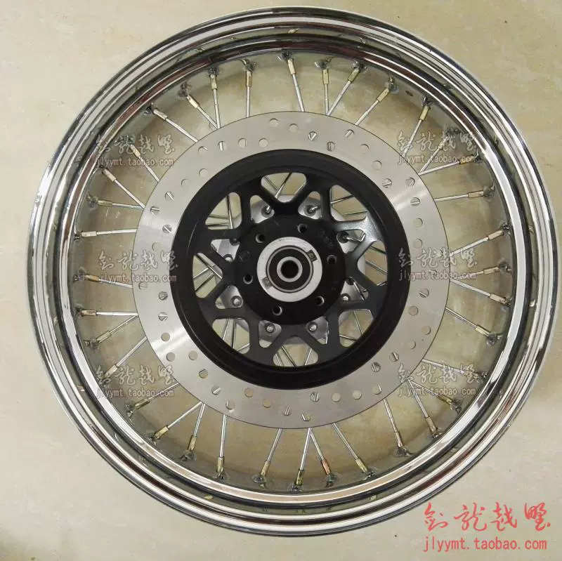 Lắp ráp bánh xe GN250 Vòng nhôm vành Hub thép vòng 161718 inch Bánh xe mở rộng trước và sau khi sửa đổi - Vành xe máy
