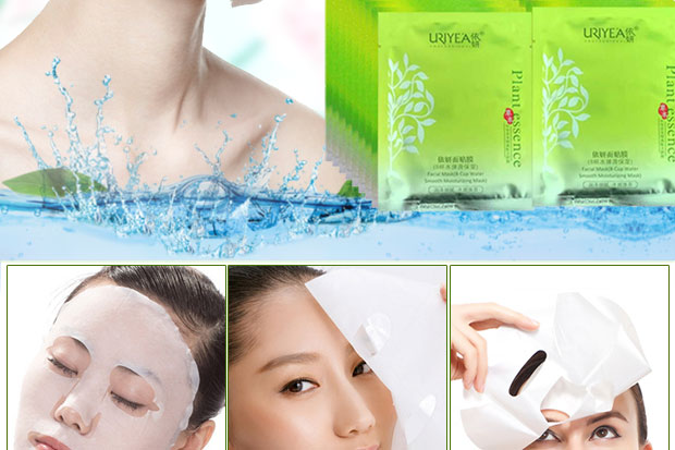 妍 tám ly mặt nạ dưỡng ẩm dưỡng ẩm 30 miếng lụa 8 ly mặt nạ nước chính hãng 1 nhân dân tệ bột trà xanh đắp mặt