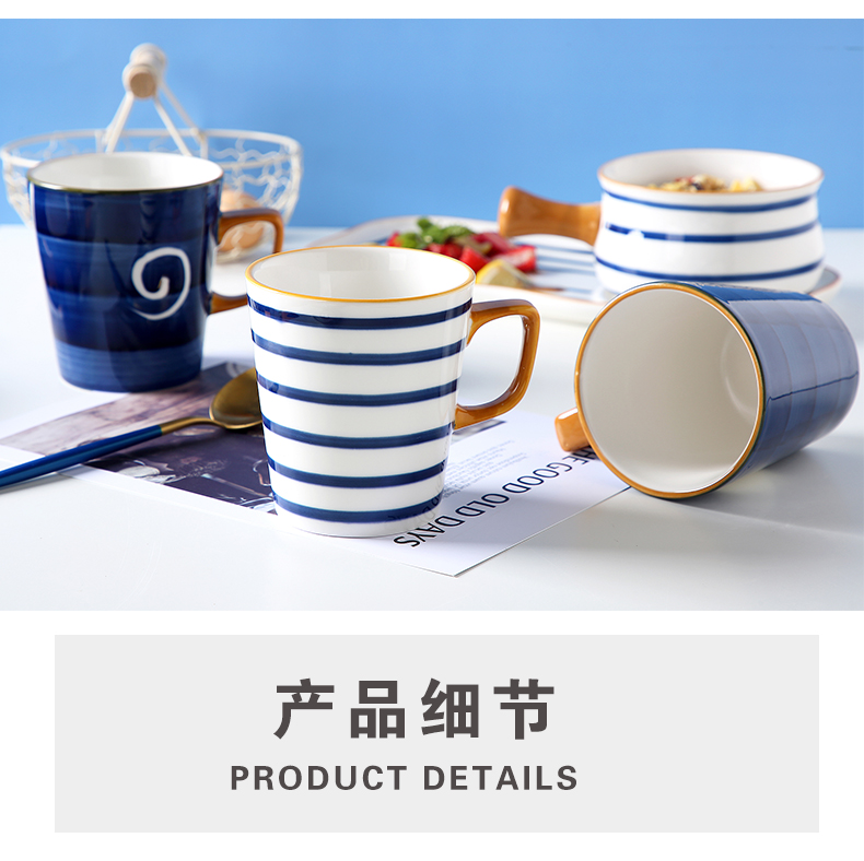 Jingdezhen ceramic household individuality creative dishes suit children oatmeal for breakfast bowl dishes one eating utensils