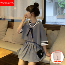 Dress for dress girl Summer clothes 2022 new junior high school students JK uniforms 100 pleats short skirts two suit skirts