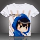 2017 Tomb Notes Quần áo Anime Quần áo ngắn tay nam và nữ Zhang Qiling Muffled Oil Chai Little Brother Chai Evil T-shirt