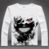 Tokyo Ghoul 喰 金 金 Kim Jung Kirishima Dong Xiang Anime Nhật Bản xung quanh quần áo áo thun dài tay thoải mái - Carton / Hoạt hình liên quan
