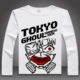 Tokyo Ghoul 喰 金 金 Kim Jung Kirishima Dong Xiang Anime Nhật Bản xung quanh quần áo áo thun dài tay thoải mái - Carton / Hoạt hình liên quan