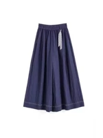 Джинсовая синяя