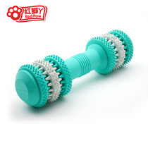 Red Foot Pet Toy Rubber Tooth Ring Dumbbell Dog Toy Pet Toys Pet Toys Bite Resistant Toys