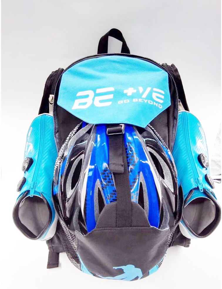 BE Bibbs Speed ​​Skating Backpack Children Skate Backpack Adult Riding Bag Mountaineering Bag Travel Backpack
