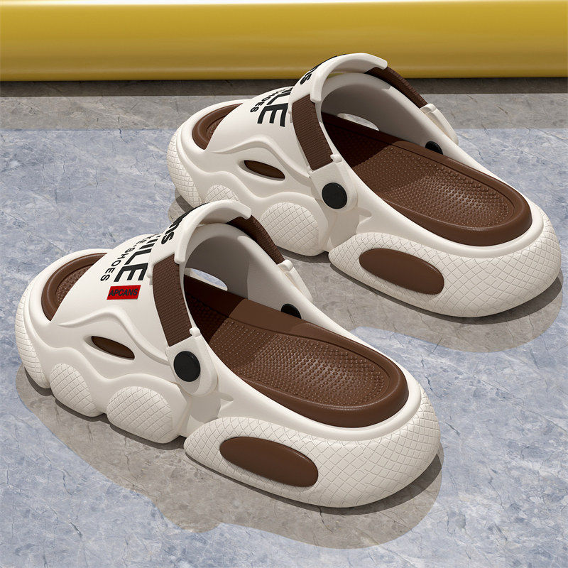 Мужские тапочки и сандалии two-wear, новинка 2026 года, летняя верхняя одежда, спортивная нескользящая обувь для вождения, высококачественная мужская вьетнамская обувь
