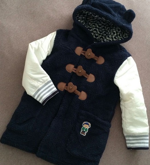 Manteau pour garcon en flanelle - Ref 2161303 Image 4