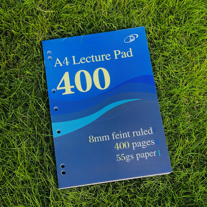 Thin Notebook 55g! One Book, Foreign Order A4 Seven-Hole 400-Page American-Style Divided Pages, Thick Notebook Thin Notebook 55g! One Book, Foreign Order A4 Seven-Hole 400-Page American-Style Divided Pages, Thick Notebook
