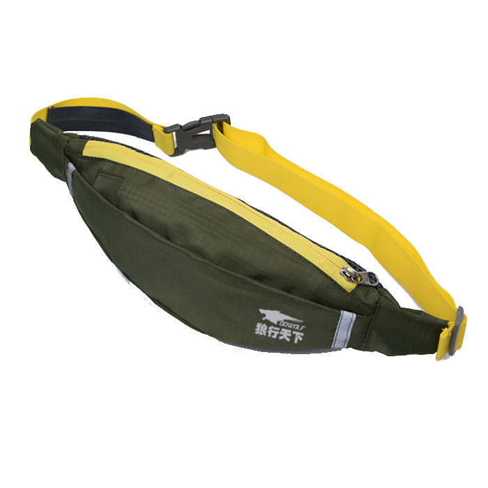 Outdoor sports pocket running men and women ; multi - functional stealth anti - theft waist marathon tens of thousands of people running belt