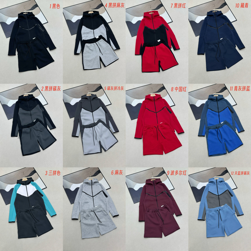2026 New Men's and Women's Casual Sports Suits for Couples, Hooded Sweatshirt Jacket and Shorts Two-Piece Set 2026 New Men's and Women's Casual Sports Suits for Couples, Hooded Sweatshirt Jacket and Shorts Two-Piece Set