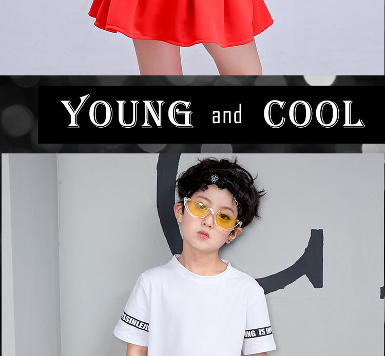 Trang phục khiêu vũ cho trẻ em trai nhảy hip hop đường phố phù hợp với trẻ em quần áo khiêu vũ đường phố mô hình thủy triều trẻ em quần áo mùa hè đồ tết cho bé trai
