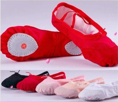 Young children adult dance shoes exercise shoes soft sole shoes gymnastics shoes cat claw shoes ballet shoes boys and girls