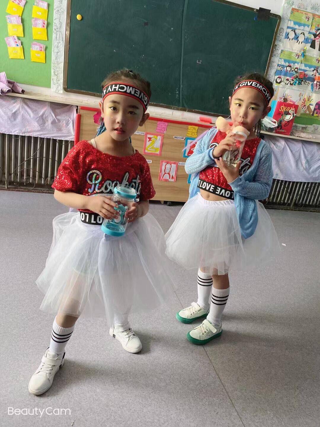 Children's half-length tutu skirt one-piece ballet skirt swan dance dance skirt waist magic paste tutu skirt