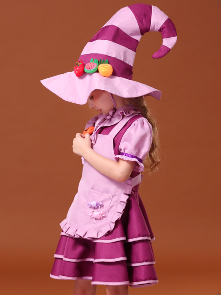 Halloween Children's Costume Girls Candy Clothes Witch Clothes Kindergarten Masquerade Party Costume Dress Up