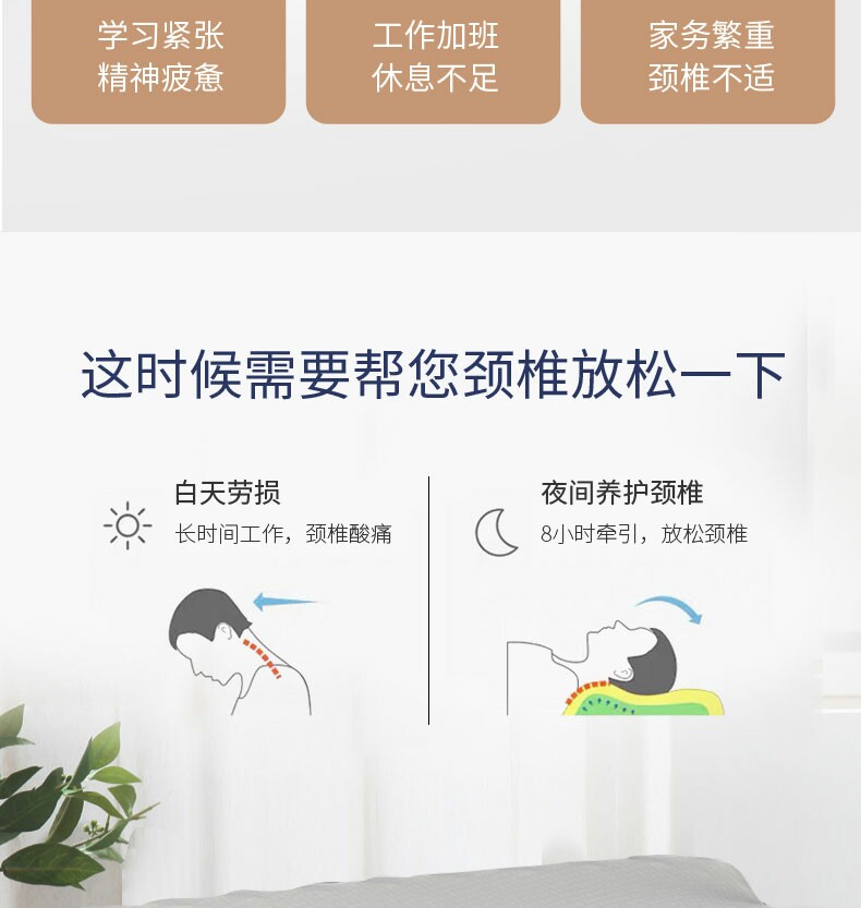 Подушка 希尔顿酒店款乳胶枕微商爆款保健枕泰国进口原液助眠护颈椎记忆枕 Other