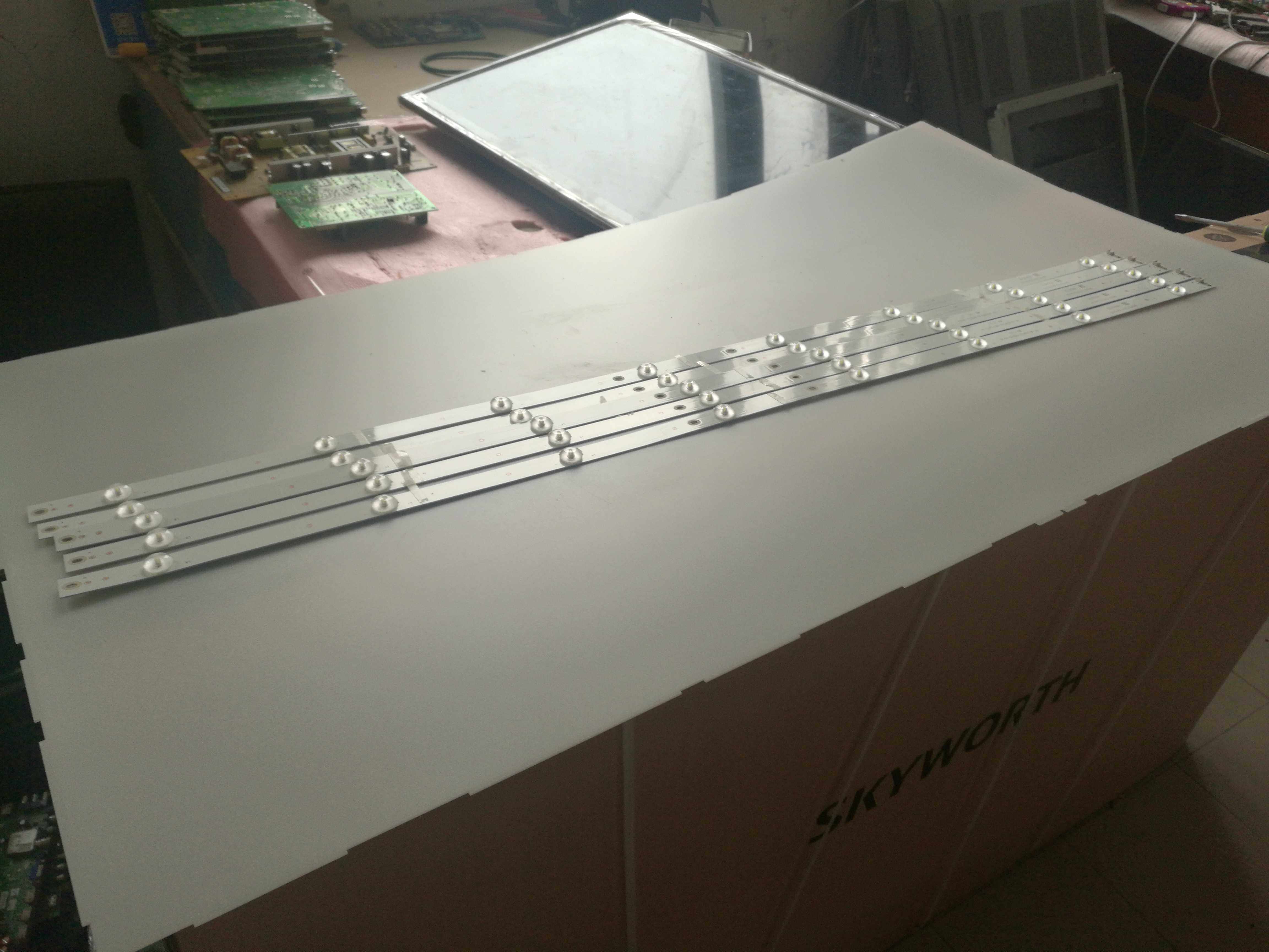 Changhong 50C1U original lamp strip RF-AC500E-0801S-10 8 lamp 5 set