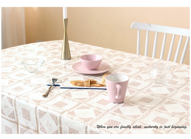 Oval ins ren vải mat khăn trải bàn Bắc Âu vải xoan bảng mat dùng một lần dầu nóng không thấm nước - Khăn trải bàn miếng trải bàn ăn
