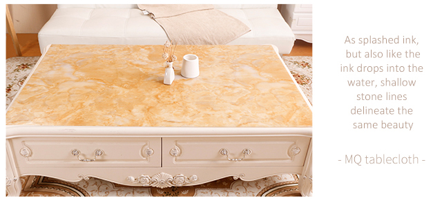 thảm bảng Living cà phê phòng châu Âu chiếu bảng khăn trải bàn màu cẩm thạch tinh tấm giả kính bằng đá cẩm thạch chống thấm PVC mềm - Khăn trải bàn khăn trải bàn lớp học