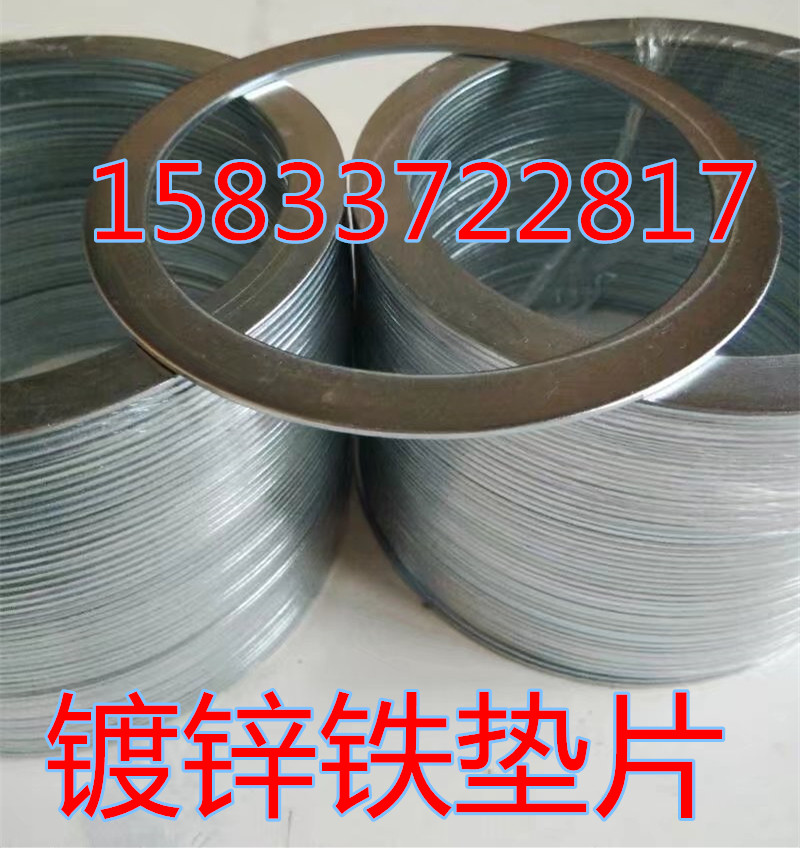 Customized iron gasket iron gasket galvanized gasket 304 stainless steel gasket copper gasket aluminum gasket and other flat pads
