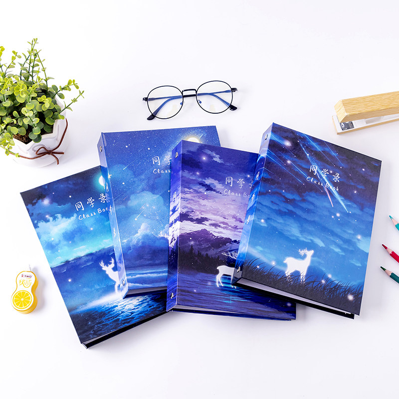 Graduation Commemorative Album for male and female students Han version of 6th grade graduation season Commemorative Album Net Red Meritocracy and Creative Cheap Alumni Record