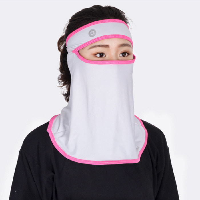 Face Gini ice silk sunscreen headgear mask Summer outdoor cycling motorcycle fishing men and women full face neck