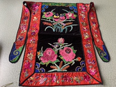 Miaoxiu 苗族手工刺绣老绣背带 尺寸44x65