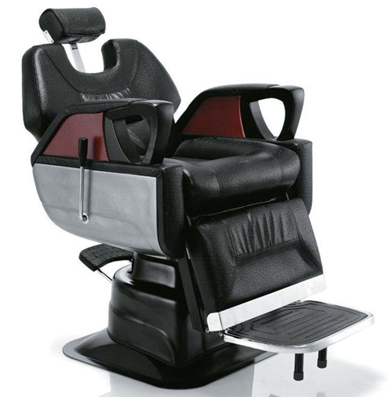 Yalong high-end oil head chair men's hair cutting chair hair salon chair can be put down shaving chair can be lifted and rotated