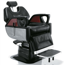 Yalong high-end oil head chair mens hair cutting chair hairdressshop chair can be lowered shaving chair can be raised and raised