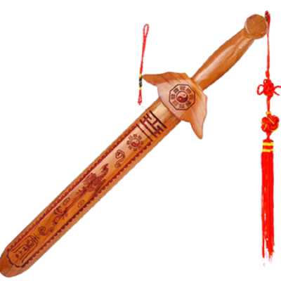 桃木剑镇宅车内小孩辟邪护身开光挂件