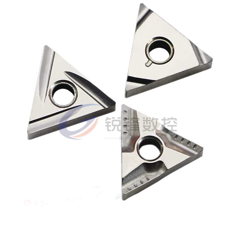 Metallic Ceramic Outer Circle Triangle Coarse Fine Car Numerical Control Blade TNMG TNGG160404R-VF L-C R-F 60