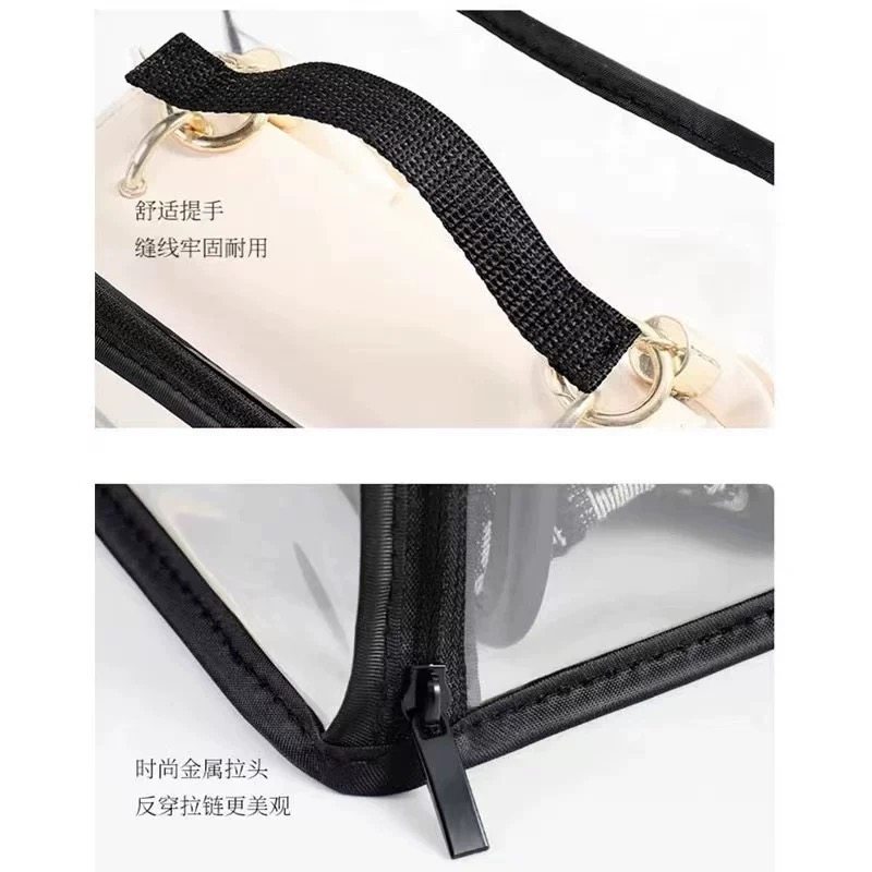 Bag Dust Cover Transparent Suitable for Dior Lady D-Joy Horizontal Version Princess Diana Protective Cover Moisture-Proof Dust Cover