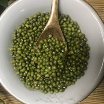 Small green bean new bean 500g thin skin farmhouse bulky green beans Non unpeeled coarse grain Cereals Bright Green Bean Soup Porridge Hair Bean Sprout