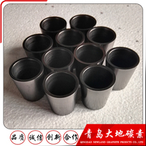 High purity graphite crucible Molten gold graphite small crucible Round laboratory small crucible High temperature resistant crucible Graphite small