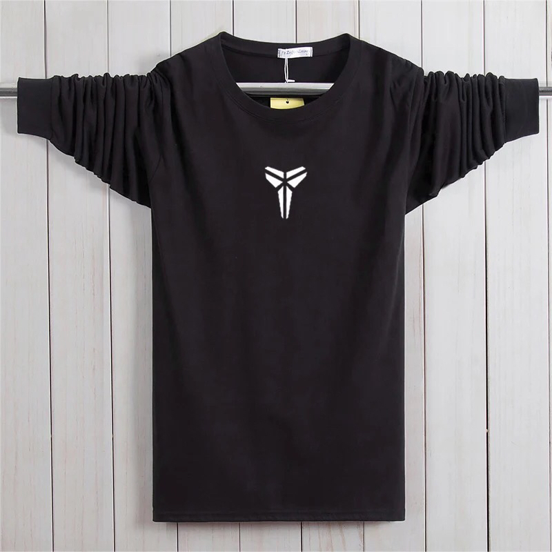 Đặc biệt cung cấp giải phóng mặt bằng nam dài tay T-Shirt cotton cộng với phân bón XL mặc mùa thu quần áo chất béo chất béo lỏng giản dị T-Shirt