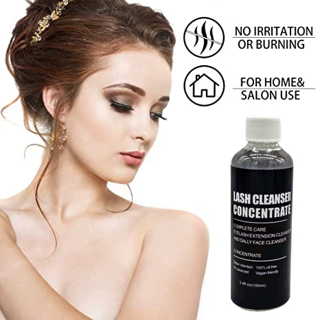 Eyelash Extension Shampoo Concentrate Kit 100ml Lash Bath Fo