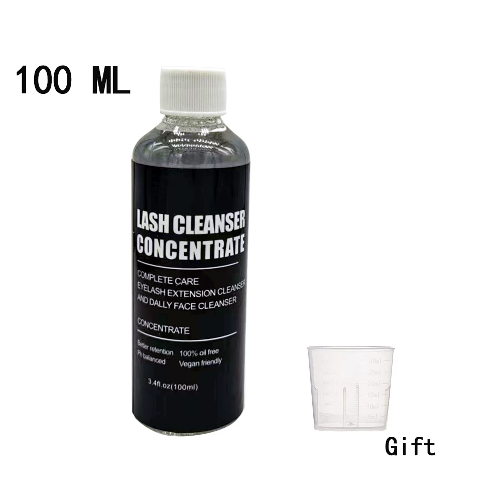 Eyelash Extension Shampoo Concentrate Kit 100ml Lash Bath Fo