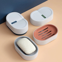Soap Box Home Creative Soap Shelve BATHROOM DRAIN SOAP BOX NORDIC FREE-TO-PUNCH TOILET SOAP BOX